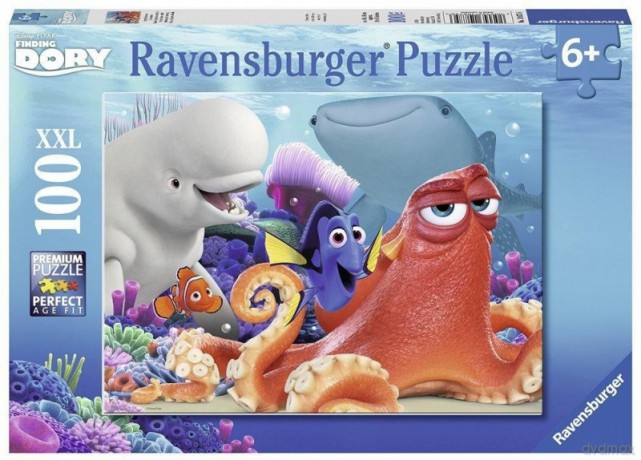 RAVENSBURGER 100 el. XXL Gdzie jest Dory [PUZZLE]