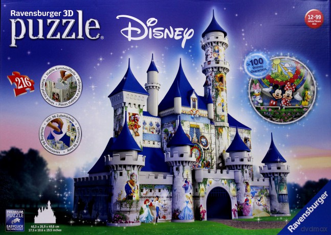 RAVENSBURGER 216 el. Zamek Disneya [PUZZLE]