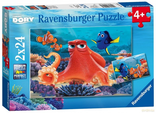 RAVENSBURGER 2x24 el. Dora [PUZZLE]