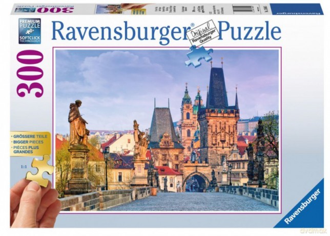 RAVENSBURGER 300 el. Piękno Pragi [PUZZLE]