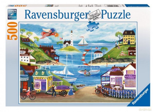RAVENSBURGER 500 el. Cudowne wybrzeże [PUZZLE]