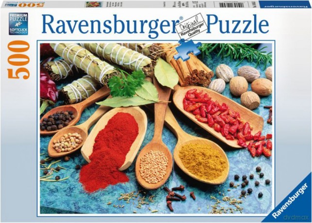 RAVENSBURGER 500 el. Kolorowe przyprawy [PUZZLE]