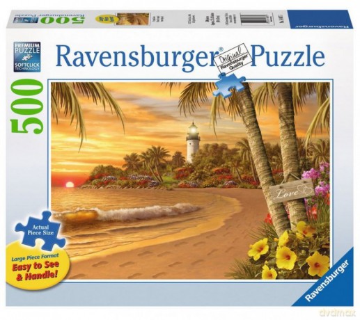 RAVENSBURGER 500 el. Tropikalna miłość [PUZZLE]