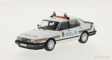 Saab 900i Stockholm Polis 1987