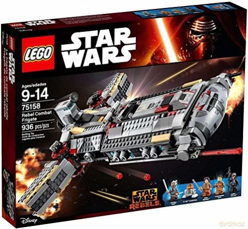 Star Wars Fregata bojowa Rebeliantów (Gwiezdne Wojny) (75158) [KLOCKI]