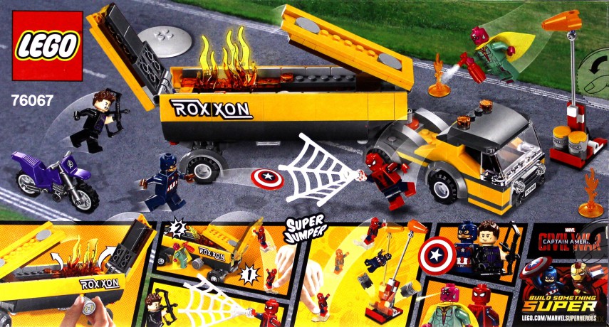 Super Heroes Tanker Truck Takedown (76067) [KLOCKI]