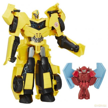 Transformers Power Heros Bumblebee and Buzzstrike [FIGURKA]