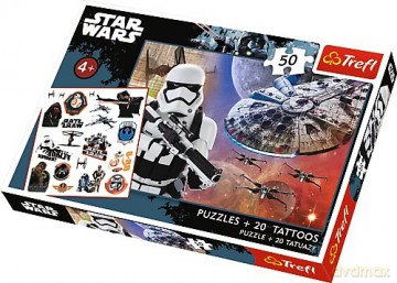 TREFL 50 el. Star Wars - Gotowi do walki (Gwiezdne Wojny) [PUZZLE]