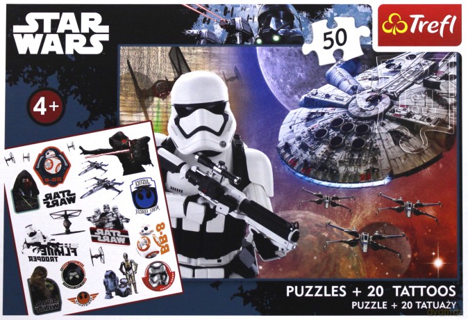 TREFL 50 el. Star Wars - Gotowi do walki (Gwiezdne Wojny) [PUZZLE]