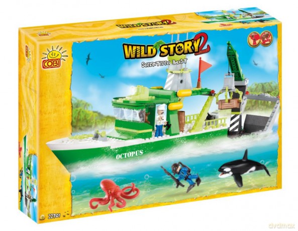 Wild Story Kuter badawczy 300 el. [KLOCKI]