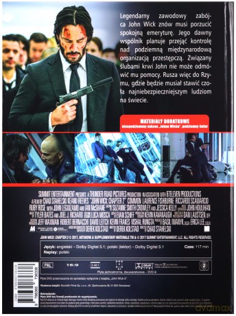 John Wick 2 (booklet) [DVD]