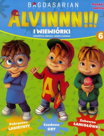 Alvinnn!!! I wiewiórki cz. 6 [KSIĄŻKA]