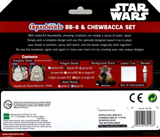Aquabeads Star Wars BB-8 i Chewbacca (Gwiezdne Wojny)