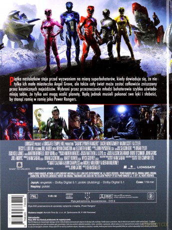 Power Rangers (booklet) [DVD]