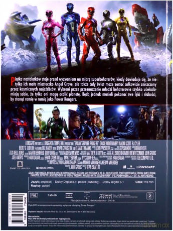 Power Rangers (booklet) [DVD]