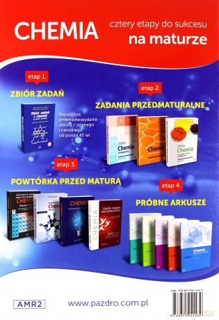 Chemia LO Próbne arkusze maturalne 2 zakres rozszerzony - Kamil Kaznowski [KSIĄŻKA]