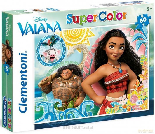 CLEMENTONI 60 el. Skarb Oceanu - Moana [PUZZLE]