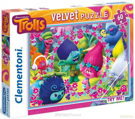 CLEMENTONI 60 el. Velvet Trolls [PUZZLE]
