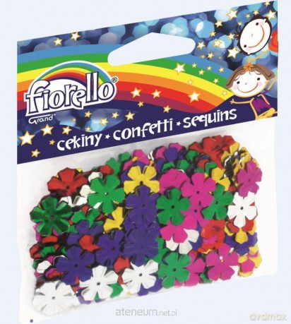 Confetti cekiny kwiatek