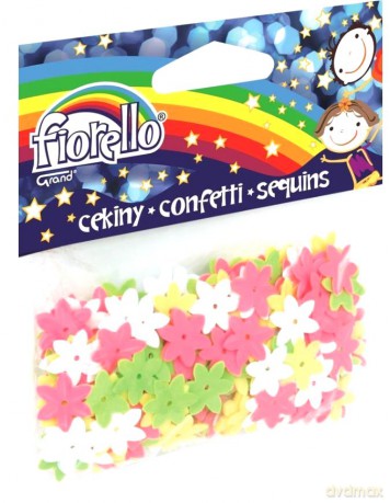 Confetti cekiny kwiatek