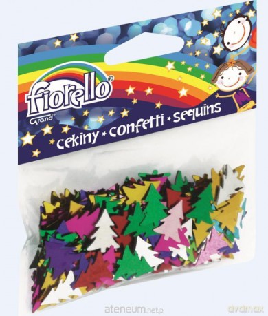 Confetti choinka