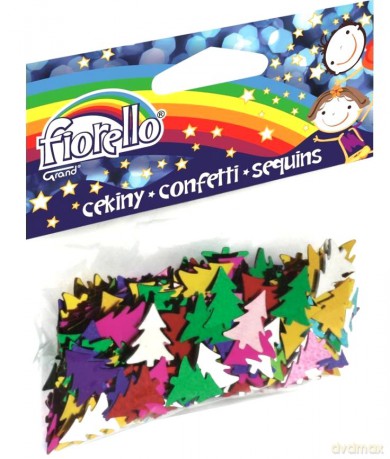 Confetti choinka
