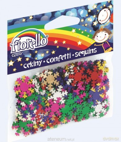 Confetti śnieżynka