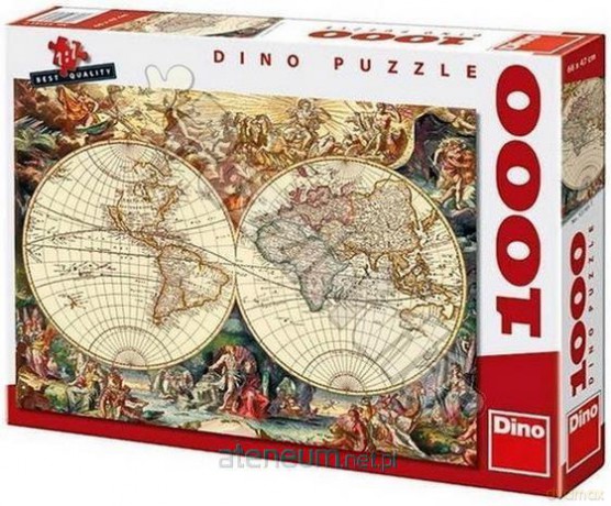 DINO 1000 el. Mapa Historyczna [PUZZLE]