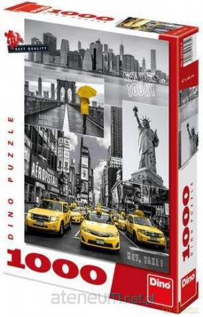 DINO 1000 el. Nowy York kolaż [PUZZLE]