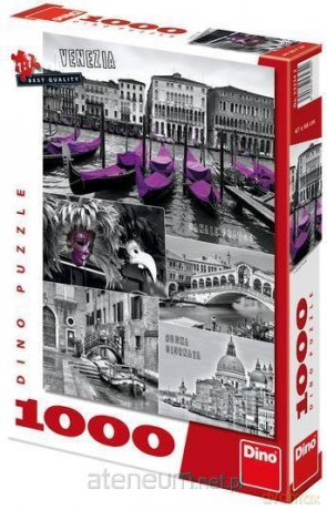 DINO 1000 el. Wenecja kolaż [PUZZLE]