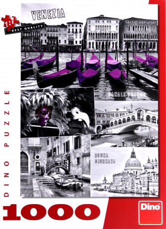 DINO 1000 el. Wenecja kolaż [PUZZLE]