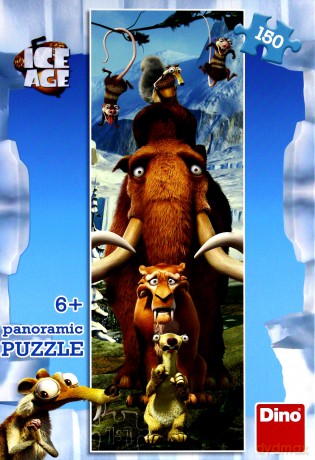 DINO 150 el. Panoramic Epoka Lodowcowa [PUZZLE]