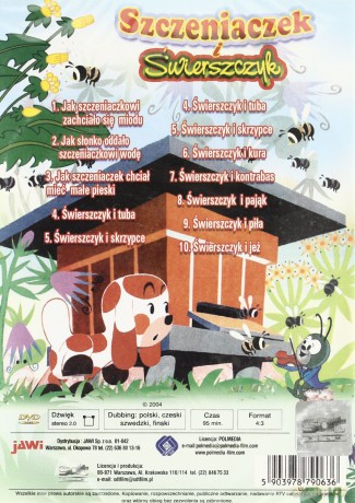 Szczeniaczek i świerszczyk [DVD]