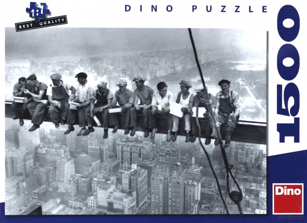 DINO 1500 el. Pracownicy na wysokościach [PUZZLE]