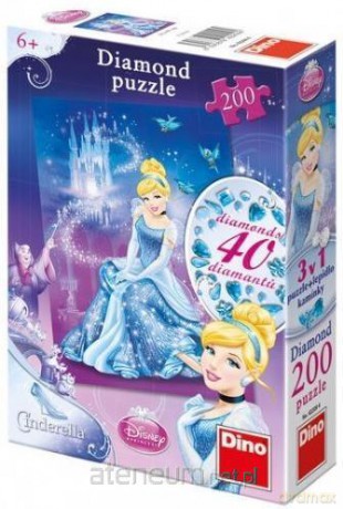 DINO 200 el. Diamond Kopciuszek [PUZZLE]