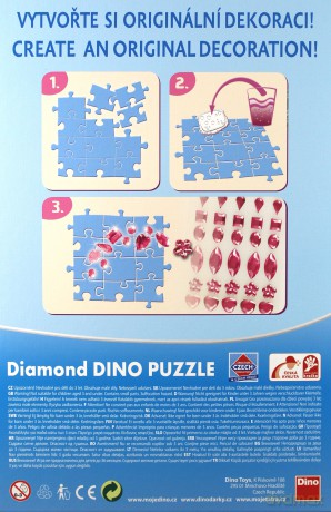 DINO 200 el. Diamond Kopciuszek [PUZZLE]