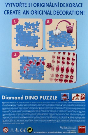 DINO 200 el. Diamond Kraina Lodu [PUZZLE]