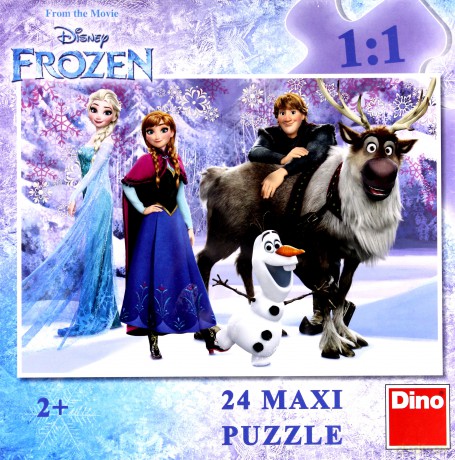 DINO 24 el. Maxi Kraina Lodu [PUZZLE]