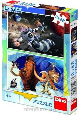 DINO 2x48 Epoka Lodowcowa 5: Bohater [PUZZLE]