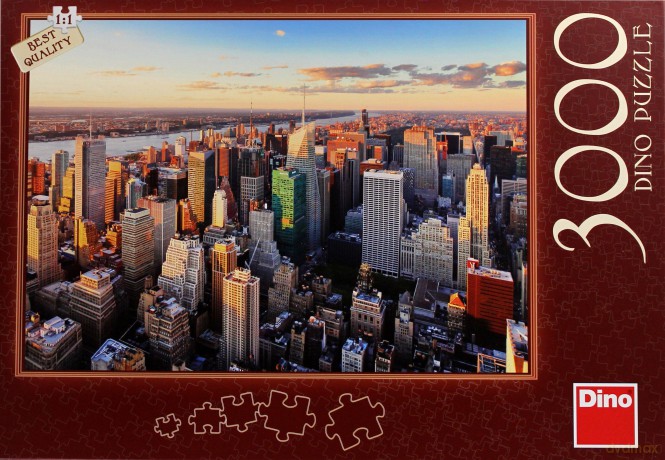 DINO 3000 el. Drapacze Chmur [PUZZLE]