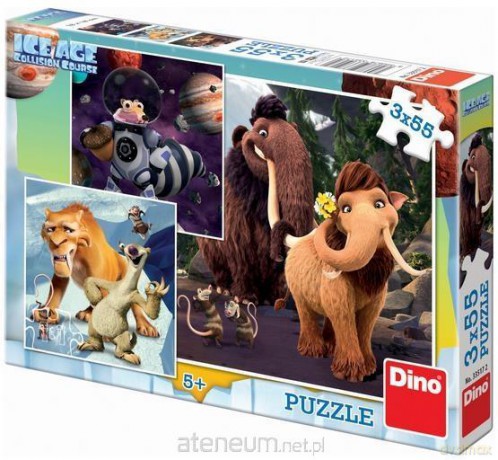 DINO 3x55 el. Epoka Lodowcowa 5: Portret [PUZZLE]