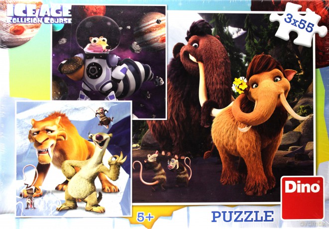 DINO 3x55 el. Epoka Lodowcowa 5: Portret [PUZZLE]
