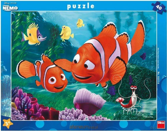DINO 40 el. Ramkowe Nemo [PUZZLE]