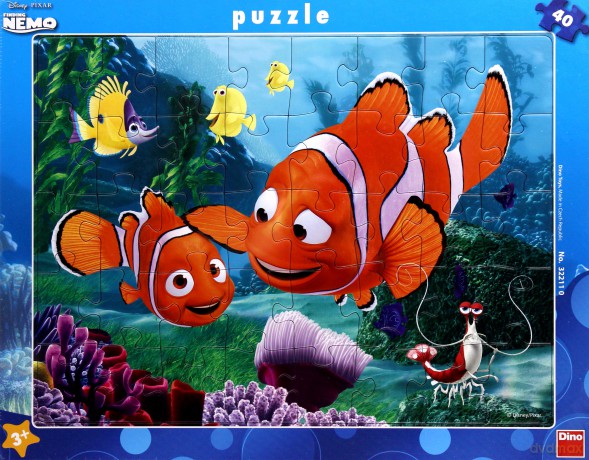 DINO 40 el. Ramkowe Nemo [PUZZLE]