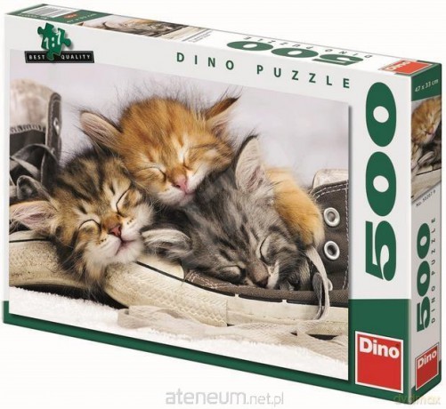 DINO 500 el. Kociak w bucie [PUZZLE]