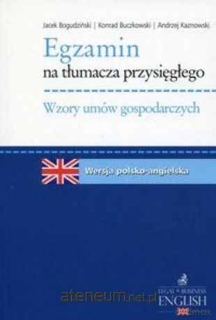 Egzamin na tłumacza przysięgłego [KSIĄŻKA]