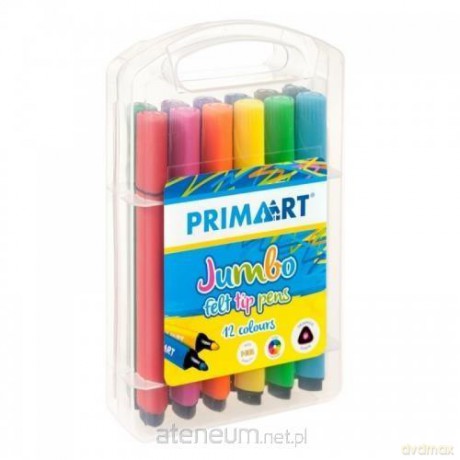 Flamastry Jumbo 12 kolorów