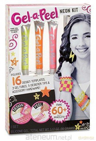 Gel-a-Peel Zestaw akcesoriów 3-pak neonowy