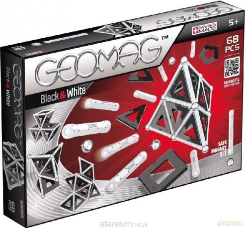 Geomag Black&White 68 el. [KLOCKI]
