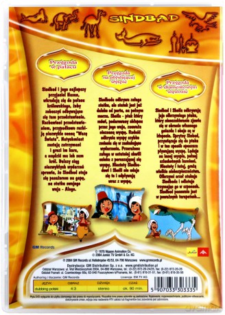 Sindbad: przygoda w pałacu [DVD]